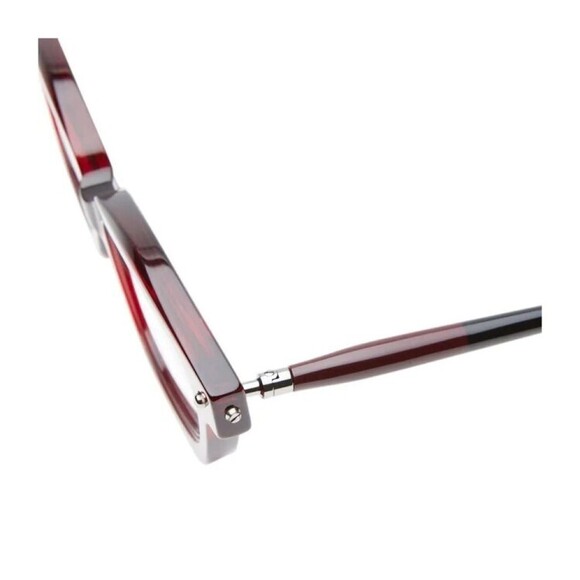 Kuboraum Mask P25 Transparent Bordeaux Acetate Mask P25 Optical Frame - NWT